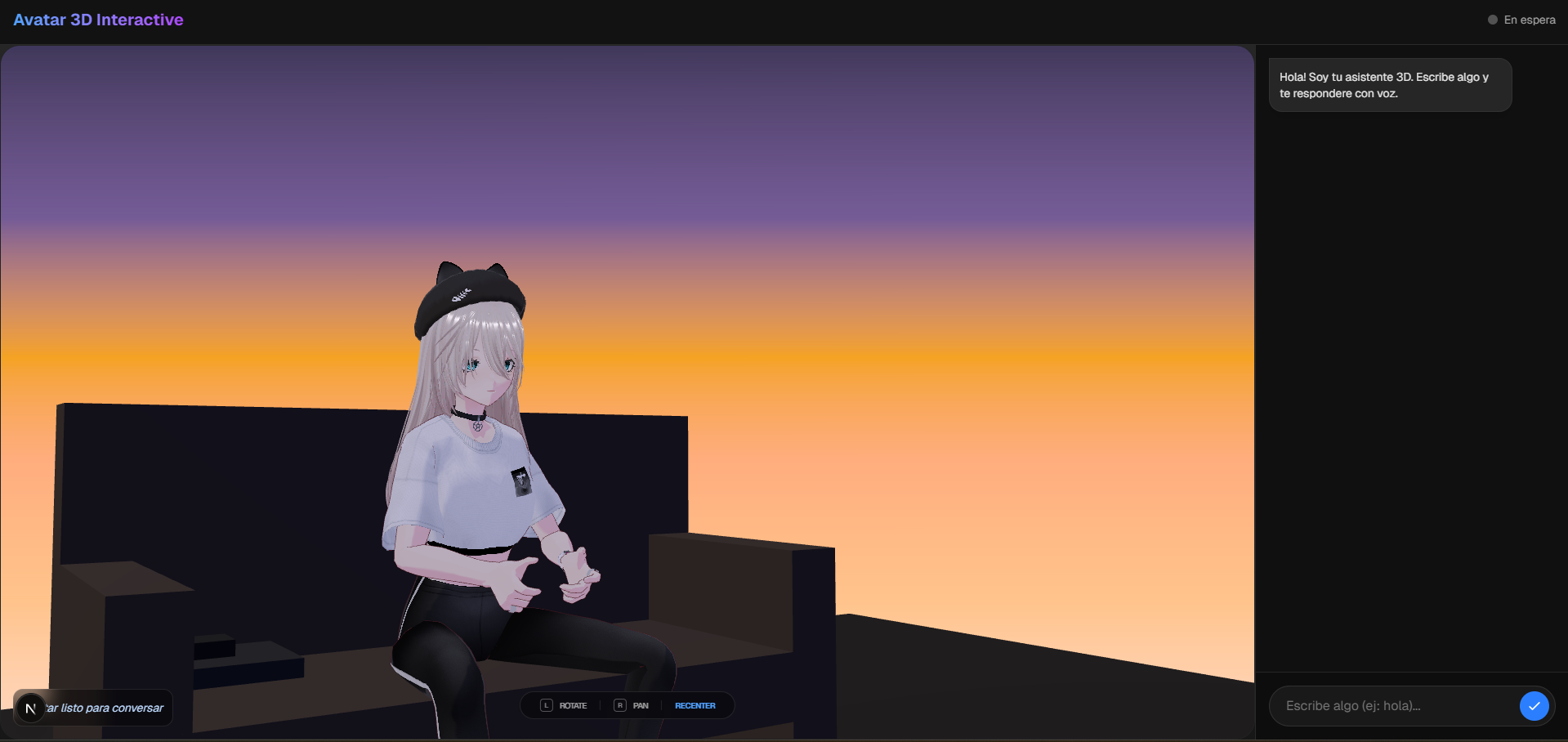 3D VRM Avatar